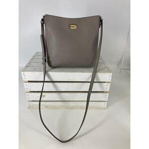 MICHAEL KORS, MEDIUM SIZE GRAY LEATHER CROSSOBODY BAG (ASIS)